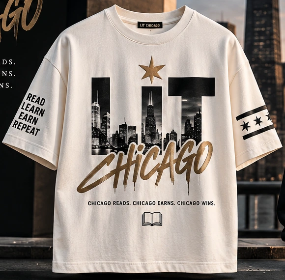 LIT Chicago reader reward tee